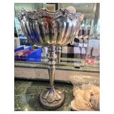 Vintage 18" Silver-Plated Compote or Tazza