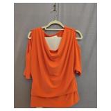 Sz 8 Joseph Ribkoff Orange Shirt & Sz 10 Joseph