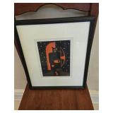 15"ï¿½18" Silkscreen Print Titled Manitou by