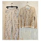 SM/MD Johnny Was Embroidered Set