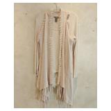 MD Top & Faux Fur Cardigan