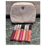 Makeup Bag w/7 Lip Glosses