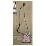 Jiffy J-2 Pink Garment Steamer on Wheels.  It