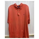 Sz: XL, Polo Golf Menï¿½s Orange Golfing Shirt