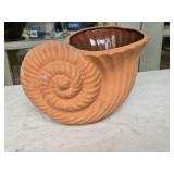 14x8.5 Ceramic Snail Planter