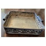 13.5"ï¿½18"ï¿½4" Vintage or Antique Silver-Plated