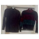 (2) Sz S/M Turtleneck Sweaters