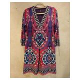 MD Hale Bob Pink & Purple Dress