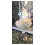 25" Decorative Apothecary Jar