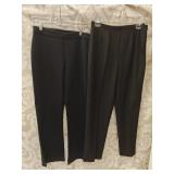 (2) Prs of Slacks Sz Med