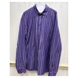 Sz:XL: Paul & Shark, Purple Longsleeve Shirt