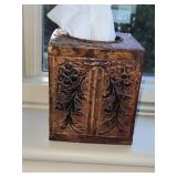 Light Metal Kleenex Box Holder