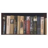 (10) Large Hardbacks Mainly Biographies