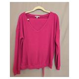 Sz Med PJ Salvage V-Neck Sweater & Joggersin a