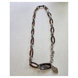 Brighton Silver-tone and Brown Tortoise Shell