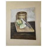 24x30 Still Life on Canvas + Another