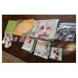 (3) Sets of Placemats, Cloth Napkins, Coasters &