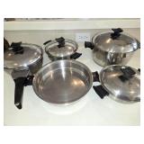Vintage Rena Stainless Cookware Set