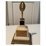 1957 Trophy Commemorating the 4th Annual