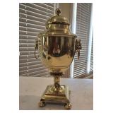 20" Gold Tone Decorative Urn