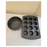 Anolon Spring Form Pan & Wilton Muffin/Cupcake Pan