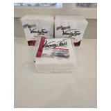 (3) Pkgs Vanity Fair Dinner Napkins