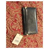 NWT Ladies Leather Checkbook Wallet
