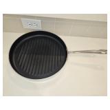 12" Heavy Stainless Grill Pan