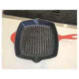 Le Creuset Enameled Cast Iron Square Skillet Grill