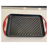 Le Creuset Enameled Cast Iron Rectangular Grill
