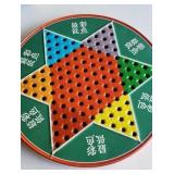 VTG Metal Chinese Checkers Game w/Marbles
