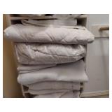 Entire Shelf of King Sized Bedding Including: