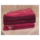 Red Hand Towels