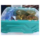 Tote with Christmas Decor