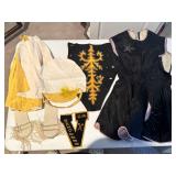 Collection of VTG Marching Band Uniform
