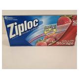 (1) NEW 52 Ziplock Gallon Bags