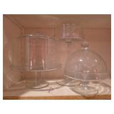 Glass Dessert Pedestals