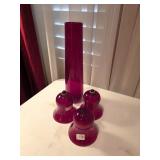 Vase & Candle Holders