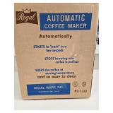 Vintage Regal SAutomatic Coffee Maker