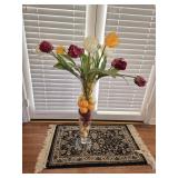 31.5" Plastic Vase w/Silk Arrangement