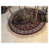 28" Fringed Round Rug