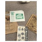 Assorted Drawing Templates, Alphabet Stickers Etc.