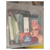 Scrapbook Case with Arts & Crafts Items