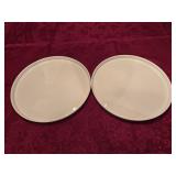 (2) 15" Deep Plates