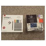 NEW Kingart paint Brush pens & Supply Kit