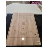 NEW 16x22 Wood Pastry Cutting Board