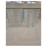 (6) 4.5" Clear Stacking Bowls