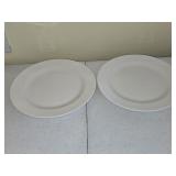 (2) Wedgwood 12" Dinner Plates