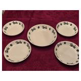 11" Pasta Serving Bowl w/4 9" Bowls