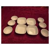 (10) Heavy Plastic Bowls